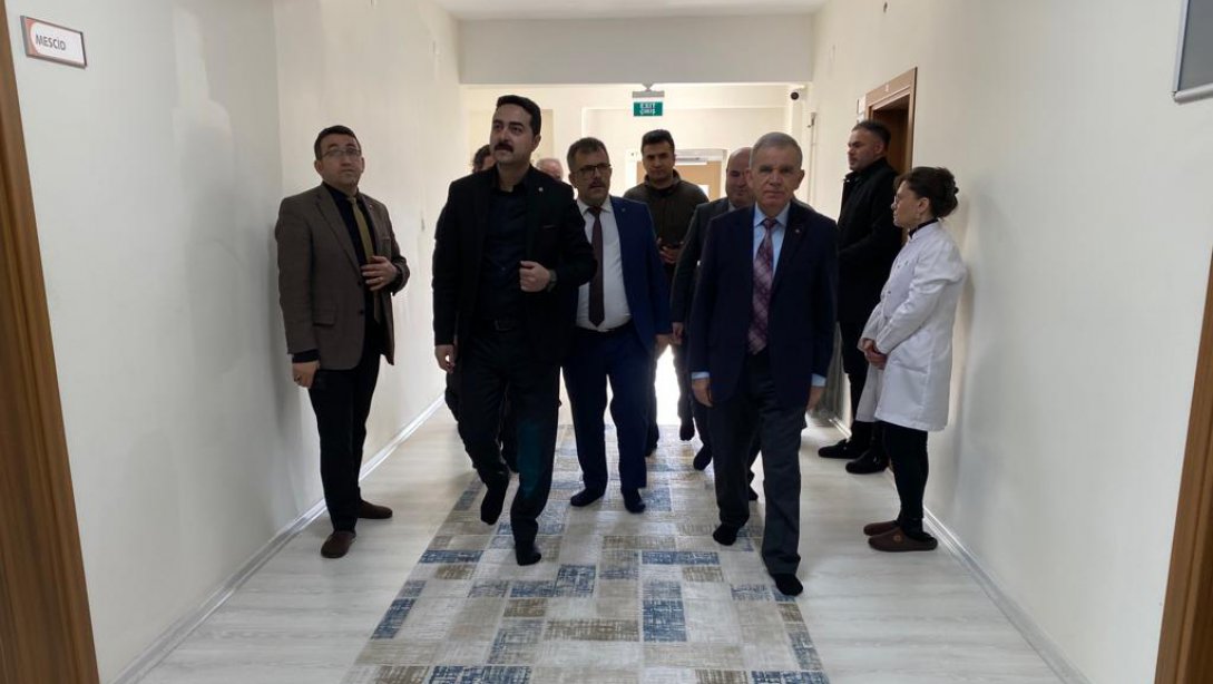  İl Müdürümüz, Taşköprü Anadolu İmam Hatip Lisesi-Fen ve Sosyal Bilimler Proje Okulunu Ziyaret Etti