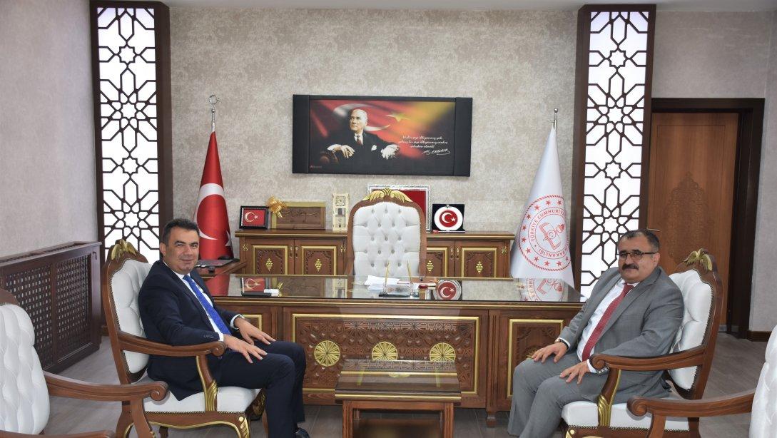 Adalet Komisyon Başkanı Mehmet KESKİN, İl Müdürümüze Hayırlı Olsun Ziyaretinde Bulundu
