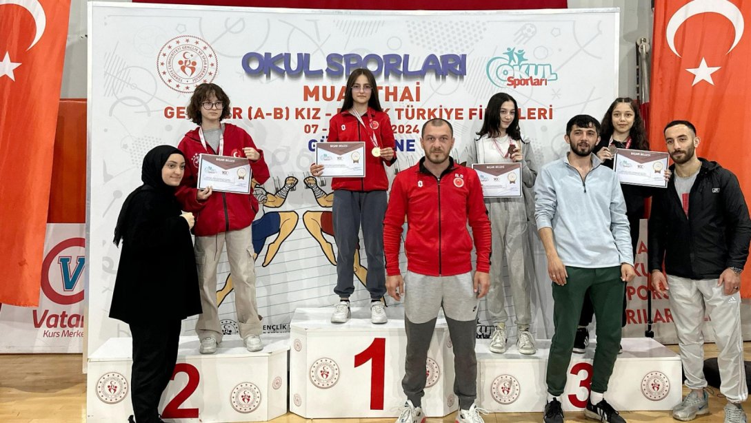 Öğrencimiz İrem Nur TİRAKİ Türkiye Şampiyonu Oldu