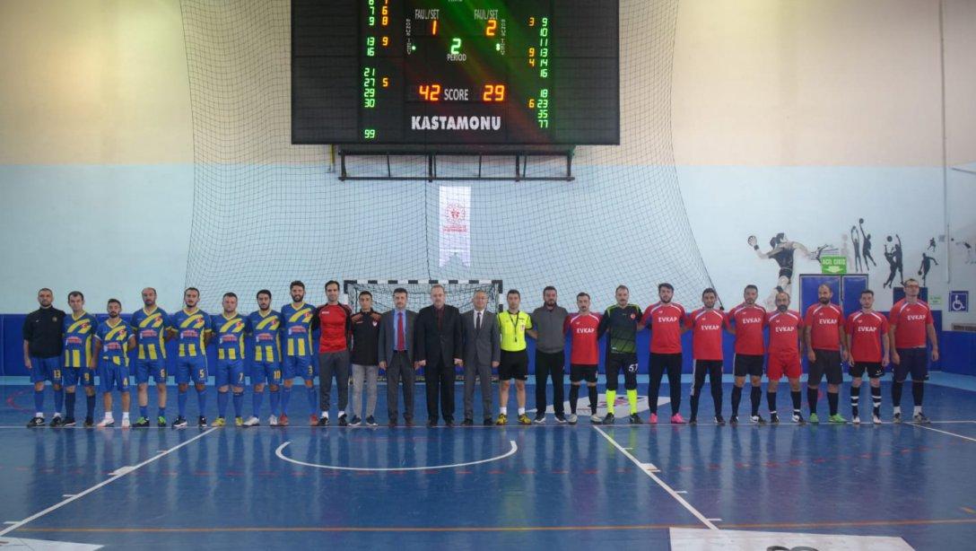 Türkiye Öğretmenler Kupası Futsal Kastamonu İl Birinciliği Müsabakaları Başladı