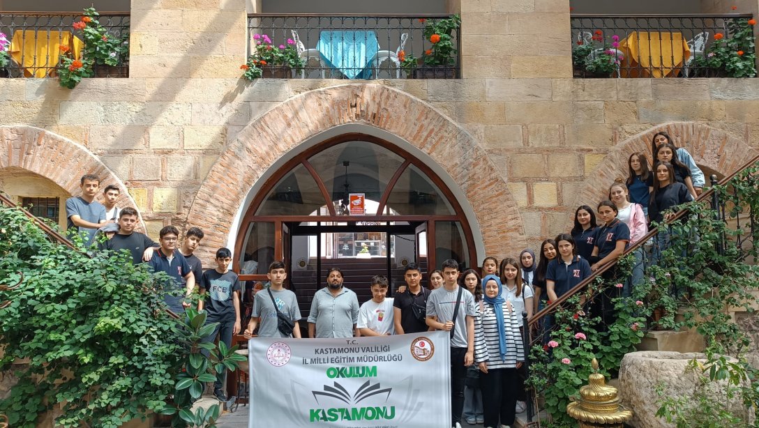 Okulum Kastamonu Projesi Kapsamında Bu Haftaki Misafir Öğrencilerimiz Araç'tan